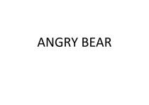 ANGRY BEAR