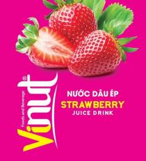 VINUT FOODS AND BEVERAGE NUOC DAU EP STRAWBERRY JUICE DRINK