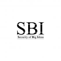 SBI SECURITY OF BIG IDEAS