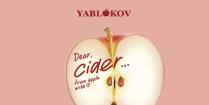 YABLOKOV DEAR CIDER FROM APPLE WITH