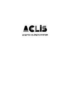 ACLIS ADAPTED CLIMATE SYSTEM