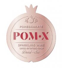 POM-X POMEGRANATE DEMI-SEC SPARKLING WINE