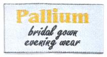 PALLIUM BRIDAL GOWN EVENING WEAR