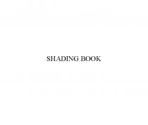 SHADING BOOK