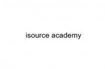 ISOURCE ACADEMY