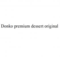 DONKO PREMIUM DESSERT ORIGINAL