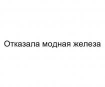 ОТКАЗАЛА МОДНАЯ ЖЕЛЕЗА