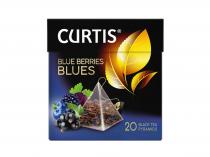 CURTIS, BLUE BERRIES BLUES, 20 BLACK TEA PYRAMIDS