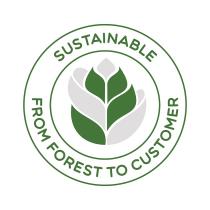 SUSTAINABLE FROM FOREST TO CUSTOMER