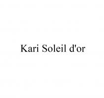 KARI SOLEIL DOR