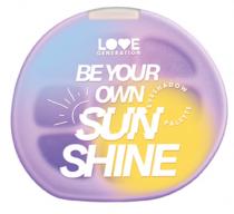LOVE GENERATION BE YOUR OWN SUN SHINE EYESHADOW PALETTE