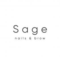 Sage nails & brow