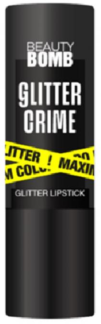 BEAUTY BOMB GLITTER CRIME GLITTER LIPSTICK