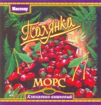 MACTEP МАСТЕР ПОЛЯНКА МОРС КЛЮКВЕННО ВИШНЕВЫЙ MOPC