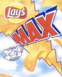 МАХ MAX LAYS LAY CREAM HEAVEN