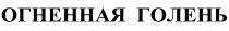 ОГНЕННАЯ ГОЛЕНЬ
