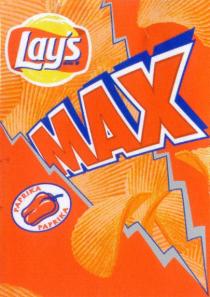 MAX PAPRIKA LAYS LAY МАХ