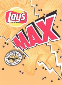 LAYS LAY MAX CHICKEN IN BLACK PEPPER МАХ