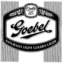 GOEBEL NATURALLY LIGHT GOLDEN LAGER