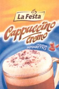 LA FESTA CAPPUCCINO CREMO AMARETTO LIQUEUR