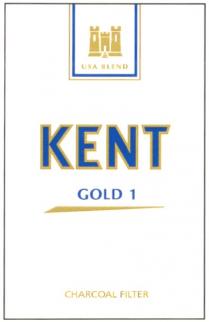 USA BLEND KENT GOLD 1 CHARCOAL FILTER