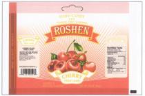 HARD CANDY WITH NATURAL JUICE CONTENTS ROSHEN CHERRY FILLED