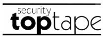 SECURITY TOPTAPE TOP TAPE ТОР ТАРЕ