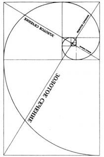ЗОЛОТОЕ СЕЧЕНИЕ