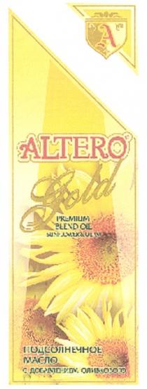 ALTERO ALTERO GOLD PREMIUM BLEND OIL SUNFLOWER OLIVA ПОДСОЛНЕЧНОЕ МАСЛО С ДОБАВЛЕНИЕМ ОЛИВКОВОГО