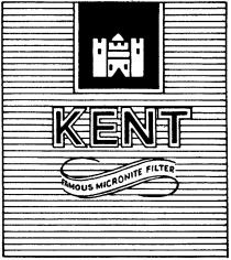 KENT FAMOUS MICRONITE FILTER