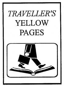 TRAVELLERS YELLOW PAGES TRAVELLER