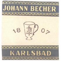 JOHANN BECHER KARLSBAD JB 4JB JOHANN BECHER KARLSBAD