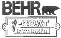 BEHR COAT BEHR 1-COAT PAINT