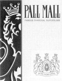 PALL MALL IN HOC SIGNO VINCES PER ASPERA AD ASTRA FAMOUS CHARCOAL SUPERSLIMS