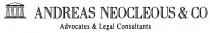 NEOCLEOUS ANDREAS NEOCLEOUS & CO ADVOCATES & LEGAL CONSULTANTS