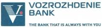 VOZROZHDENIE VOZROZHDENIE BANK THE BANK THAT IS ALWAYS WITH YOU