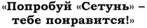 ПОПРОБУЙ СЕТУНЬ - ТЕБЕ ПОНРАВИТСЯ