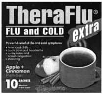 THERAFLU THERA THERAFLU FLU AND COLD EXTRA APPLE CINNAMON FLAVOUR