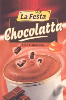 CHOCOLATTA CARAMELLO FESTA CHOCOLATTA HOT CARAMELLO LA FESTA