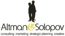 ALTMAN SOLOPOV ALTMAN & SOLOPOV CONSULTING MARKETING STRATEGIC PLANNING CREATIVE