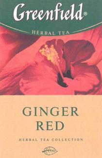 GREENFIELD GINGER GREENFIELD HERBAL TEA GINGER RED COLLECTION