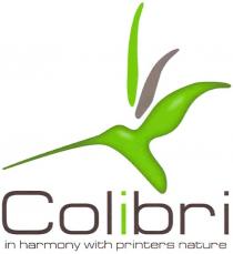 COLIBRI COLIBRI IN HARMONY WITH PRINTERS NATURE