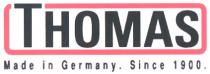 THOMAS THOMAS MADE IN GERMANY SINCE 1900