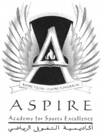 ASPIRE ASPIRE TODAY INSPIRE TOMORROW ACADEMY FOR SPORTS EXCELLENCE