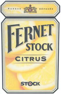 FERNET FERNET STOCK CITRUS MARQUE DEPOSEE