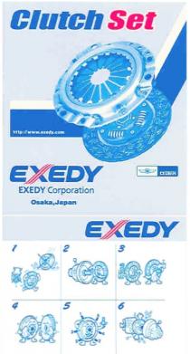 DK EXEDY CORPORATION CLUTCH SET OSAKA JAPAN