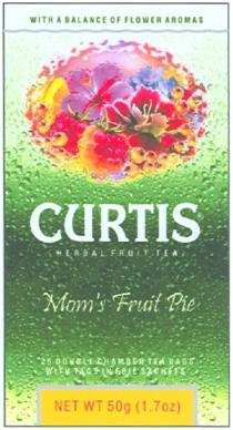 CURTIS MOMS MOM CURTIS MOMS FRUIT PIE WITH BALANCE FLOWER AROMAS HERBAL FRUIT TEA