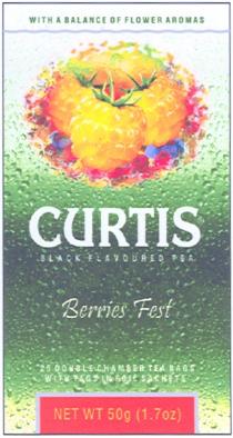 CURTIS BERRIESFEST CURTIS BERRIES FEST BLACK FLAVOURED TEA WITH A BALANCE OF FLOWER AROMAS