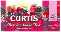 CURTIS CURTIS BERRIES SHAKE TEA BLACK FLAVOURED