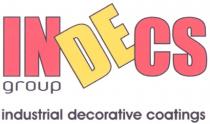 INDECS DECORATIVE INDE DECS IN DE CS GROUP INDUSTRIAL DECORATIVE COATINGS